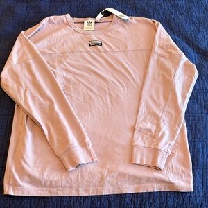 Adidas Soft Pink Crewneck Long Sleeve